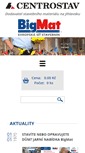 Mobile Screenshot of centrostav.cz
